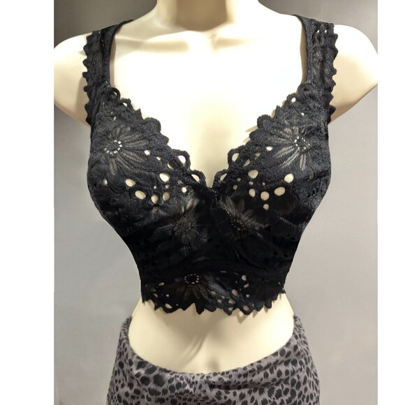 Aerie Bralette Lace Black XXL - Picture 1 of 1